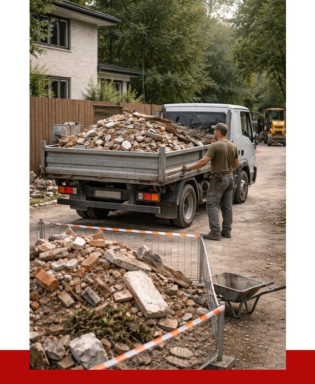 Вывоз строительного мусора с погрузкой в Владимире от 7781 р | ПРОНЕРУДВдм