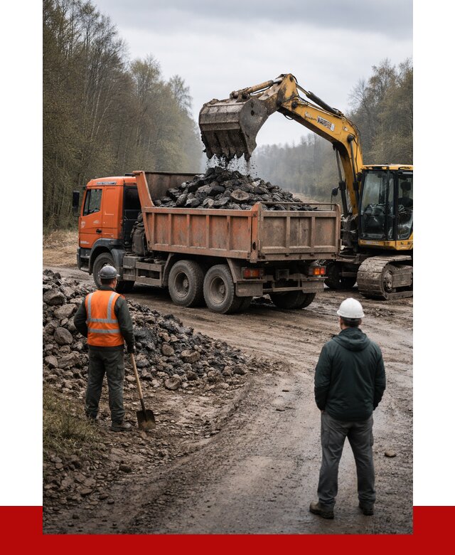Вывоз асфальта в Владимире от 4669 р. самосвалом ПРОНЕРУДВдм