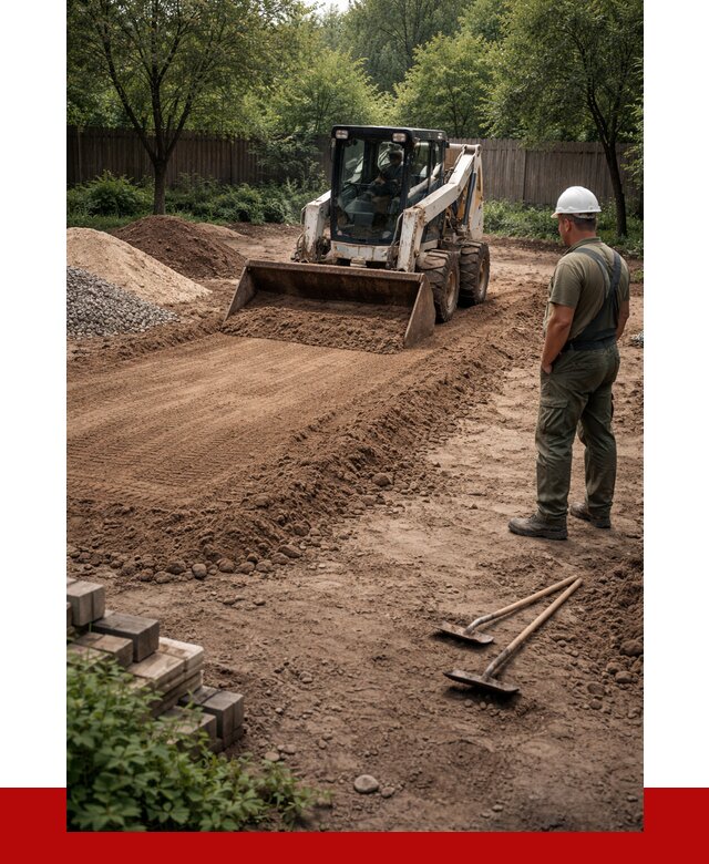 Выравнивание участка под ключ в Владимире от 3631 р. | ПРОНЕРУДВдм