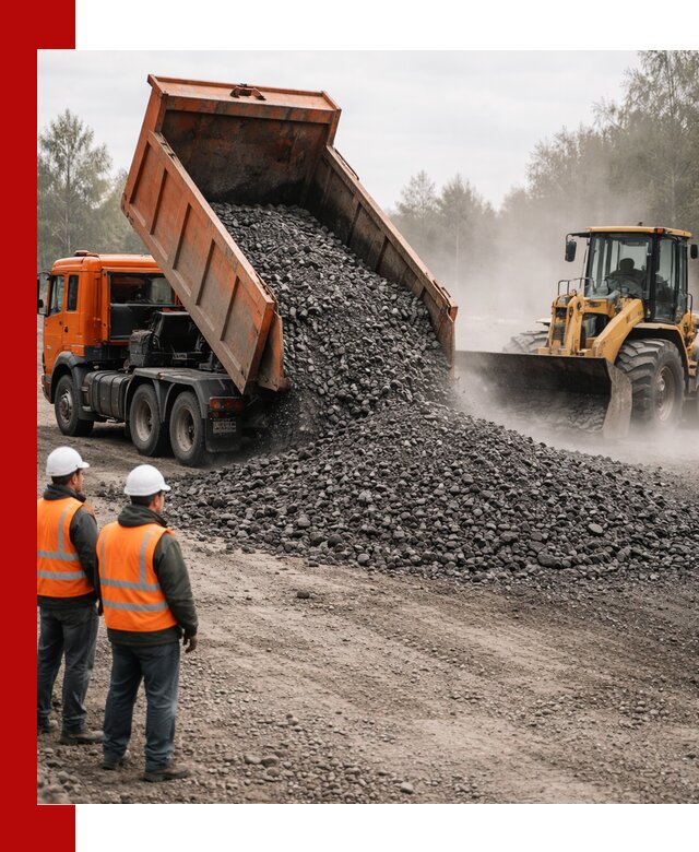 Доставка и продажа асфальтовой крошки в Владимире